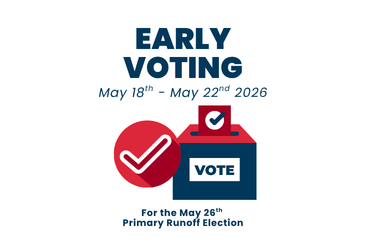 Early Voting May 26th